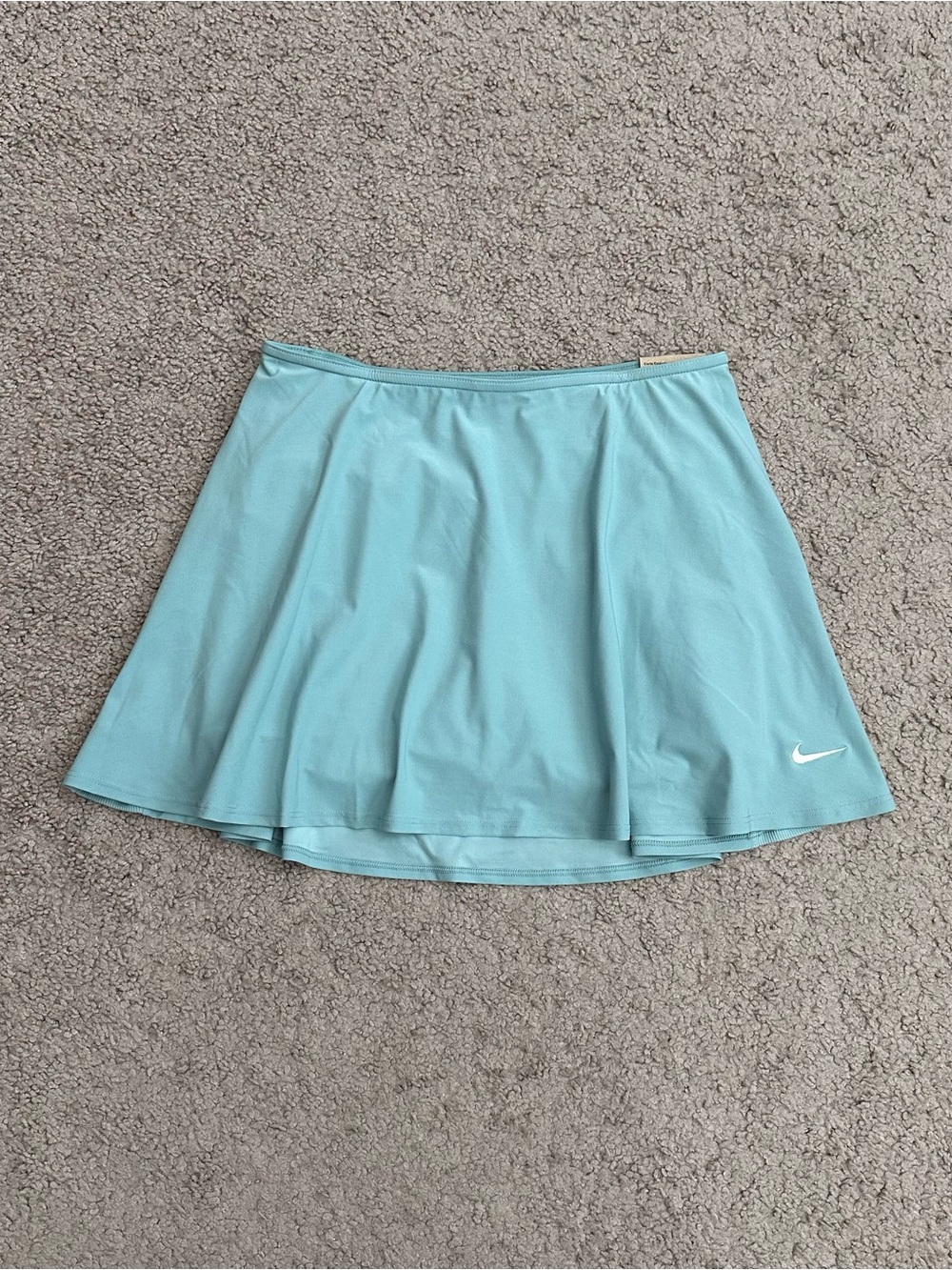Nike Dri-Fit Light Blue Athletic Tennis Short Skirt Womens S